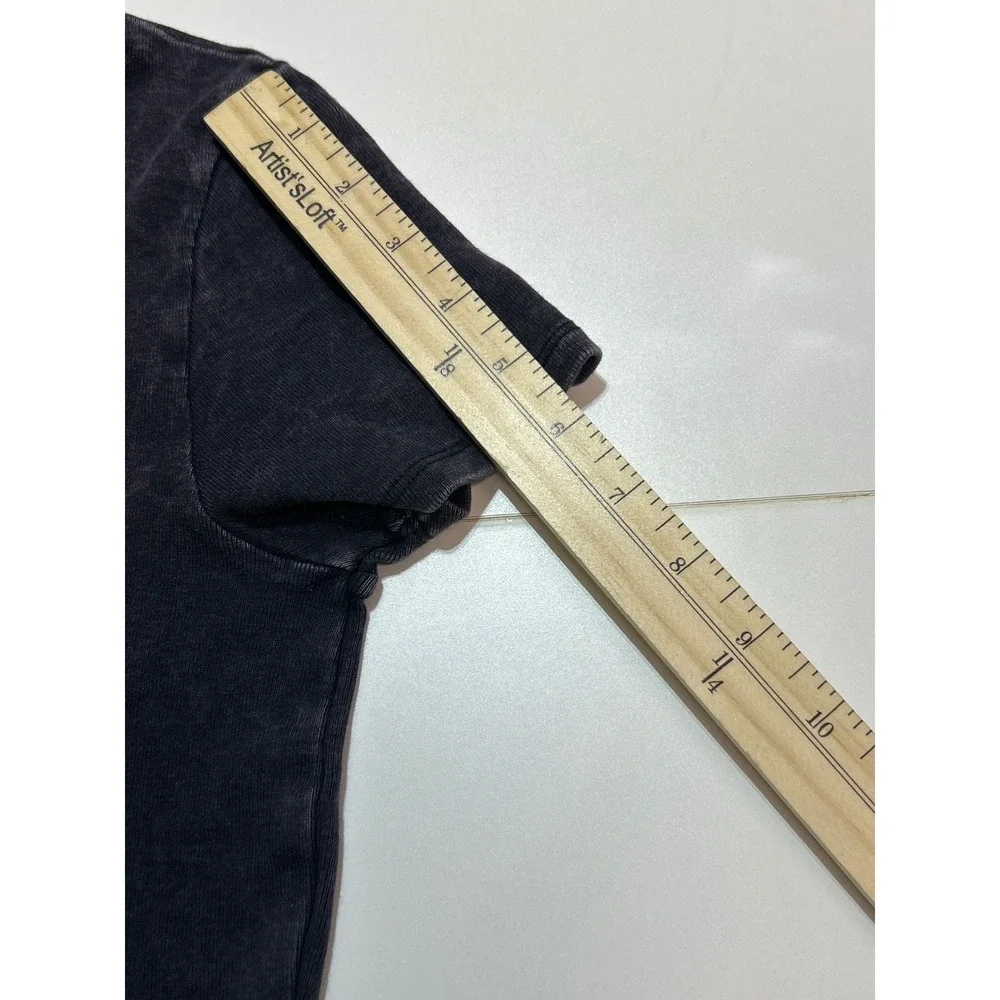 Obsessive Love Motorcycle Graphic Crop Top Custom Engine Est 69 -‎ M - Picture 5 of 6